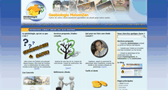 Desktop Screenshot of geobiologie-maisonzen.com